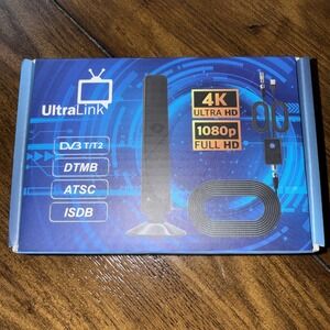 Ultra Link HDTV Antenna 4k Ultra HD 1080p Full HD Suction Antenna